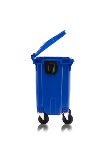 Мусорный контейнер 770Л со сплошной крышкой