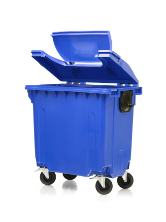 Мусорный контейнер 770Л крышка в крышке