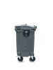 Мусорный контейнер 770Л крышка в крышке серый