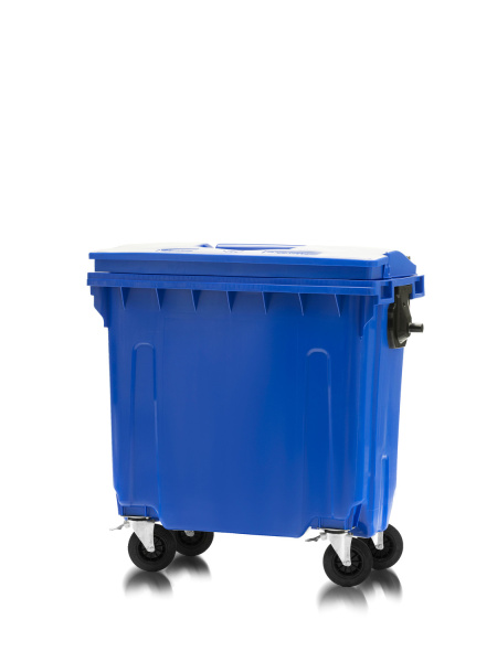 Мусорный контейнер 770Л со сплошной крышкой