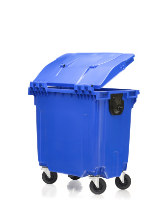 Мусорный контейнер 770Л крышка в крышке