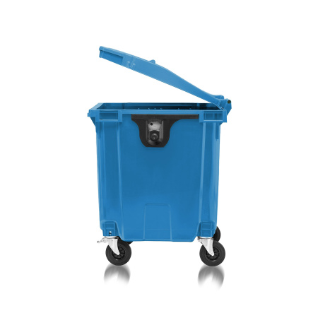 Мусорный контейнер 1100Л крышка в крышке