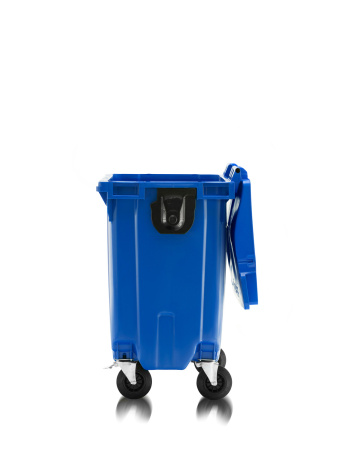 Мусорный контейнер 770Л со сплошной крышкой